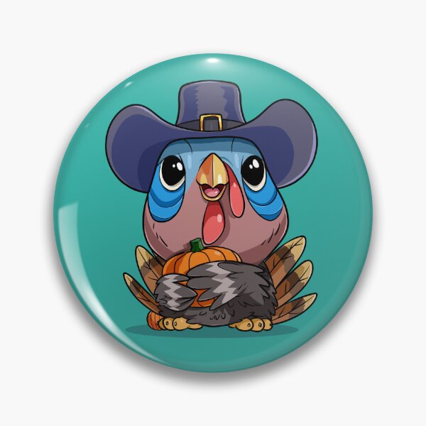 Item preview, Funny Happy Thanksgiving Day Pilgrim Pumpkin Turkey Bird designed and sold by Nosek1ng.