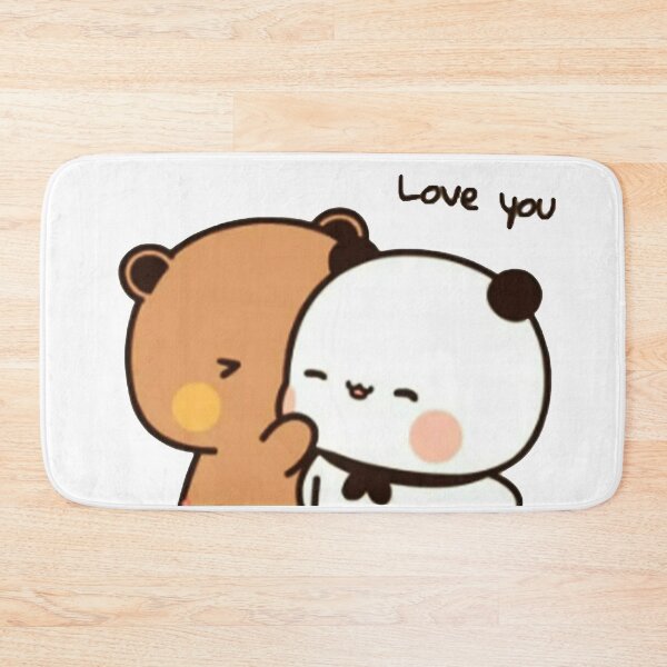 Aperçu de l'œuvre Panda et Brownie - True Love BuBu DuDu Couple 2024 v5 créée et vendue par DaresToDream.