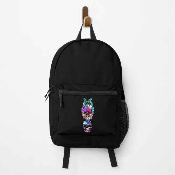 Item preview, Halloween Gothic Skull With Owl Omen Of Death designed and sold by UniQueensShop.