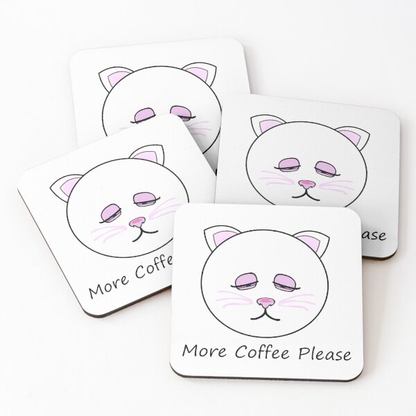 Item preview, More Coffee Cat designed and sold by m2inspiration.