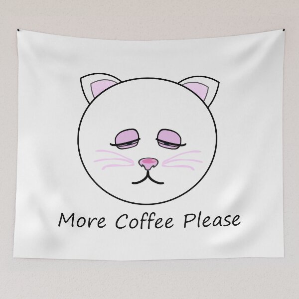 Item preview, More Coffee Cat designed and sold by m2inspiration.