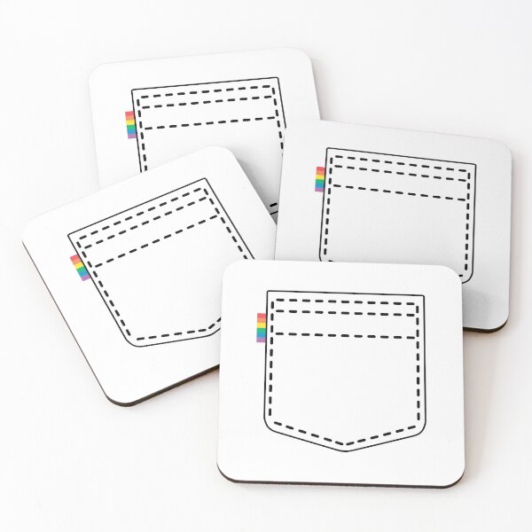 Item preview, Rainbow flag pocket designed and sold by ZhivanCrimson.