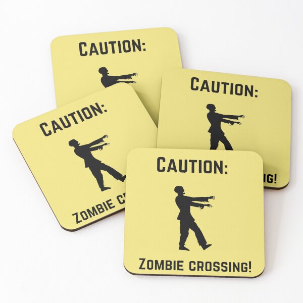 Item preview, Caution: Zombie crossing designed and sold by NomfundoK.