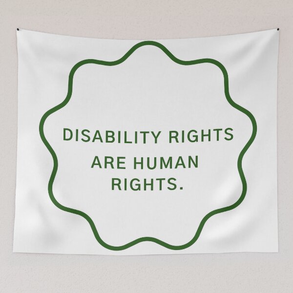 Item preview, Disability Rights Are Human Rights  designed and sold by zozomaxine.