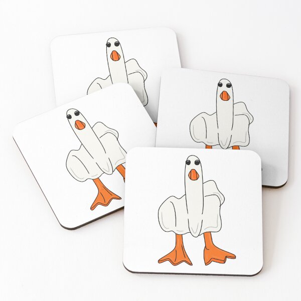 Item preview, Duck you middle finger spin hand designed and sold by SoulTrekking.