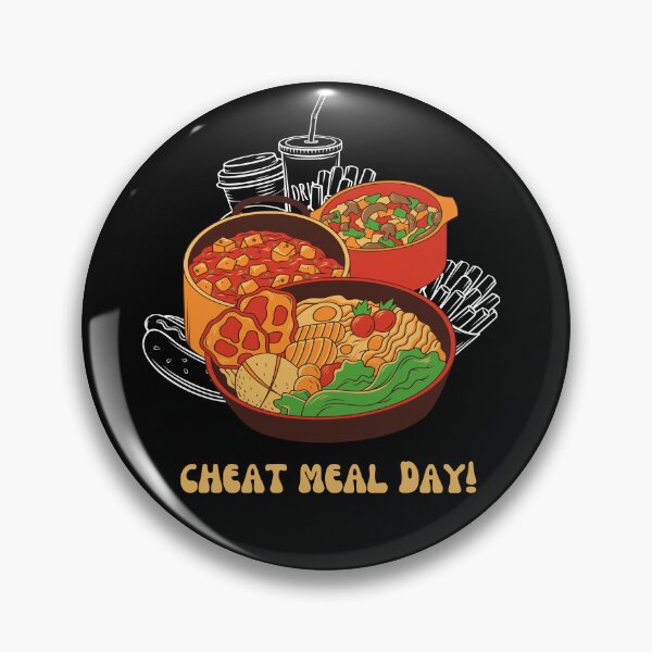 Item preview, Cheat Meal Day designed and sold by QFacha.