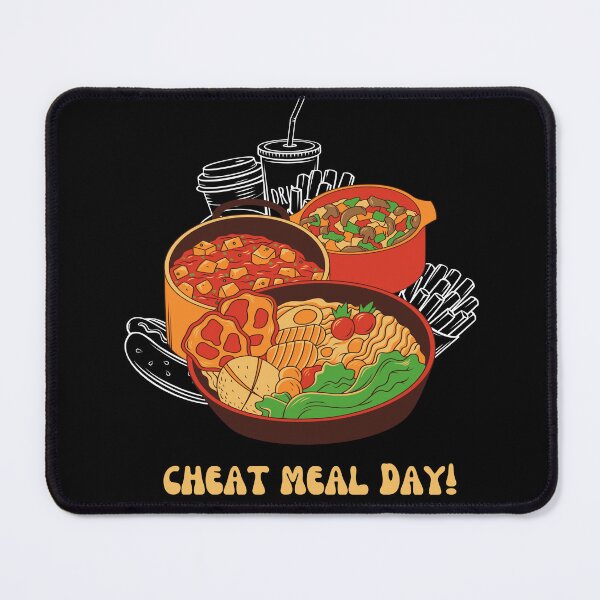 Item preview, Cheat Meal Day designed and sold by QFacha.