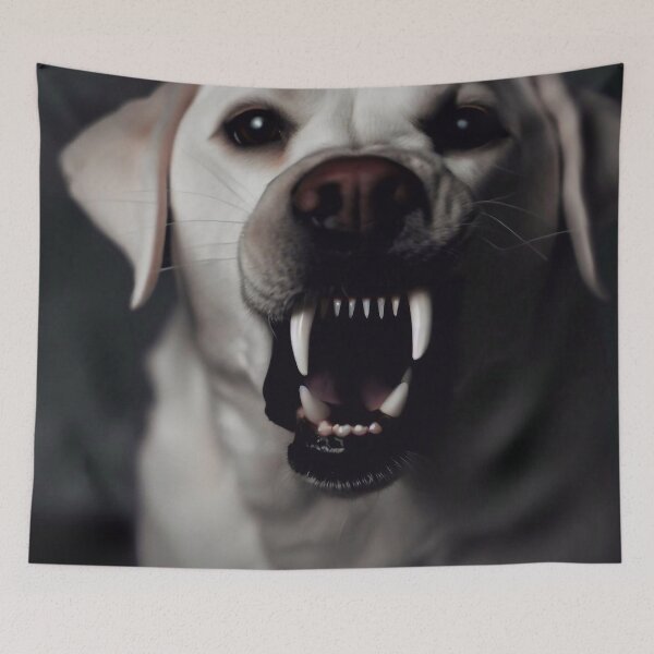 Item preview, Scary dog designed and sold by EnjoyAndBuy.