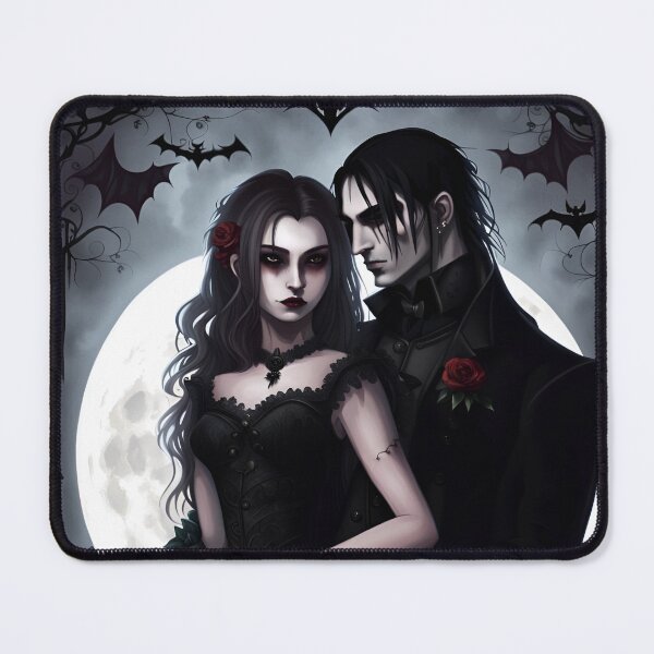 Item preview, Goth couple designed and sold by GothicRubette.
