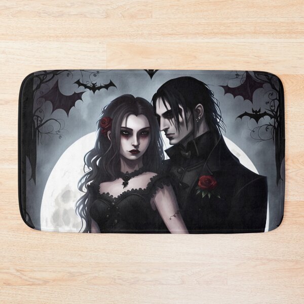 Item preview, Goth couple designed and sold by GothicRubette.