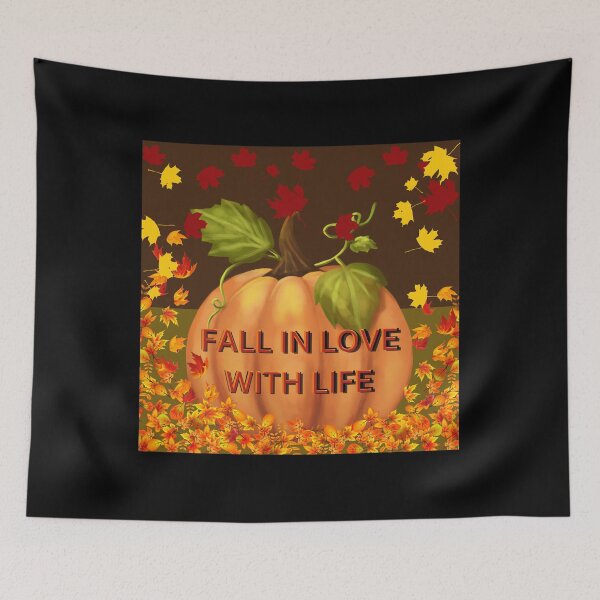 Item preview, Fall in love with life (brown) 	 designed and sold by ywepjxqcp6.
