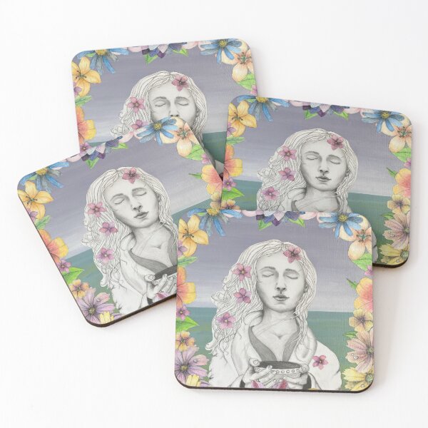 Item preview, Queen of Cups - Lady of the Water designed and sold by Spirit Oracle Art.