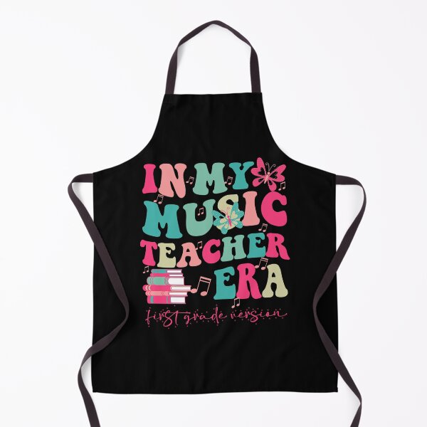 Item preview, In My Music Teacher Era First Day Of School Back To School Groovy First Grade designed and sold by Mayalogo.