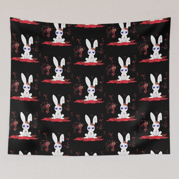 Item preview, Tomato massacre with rabbits, cool rabbit shirts designed and sold by ByrdEvan.
