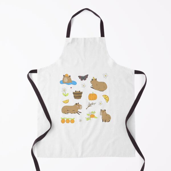 Item preview, Capybara and Oranges Sticker Pack designed and sold by casserolestan.