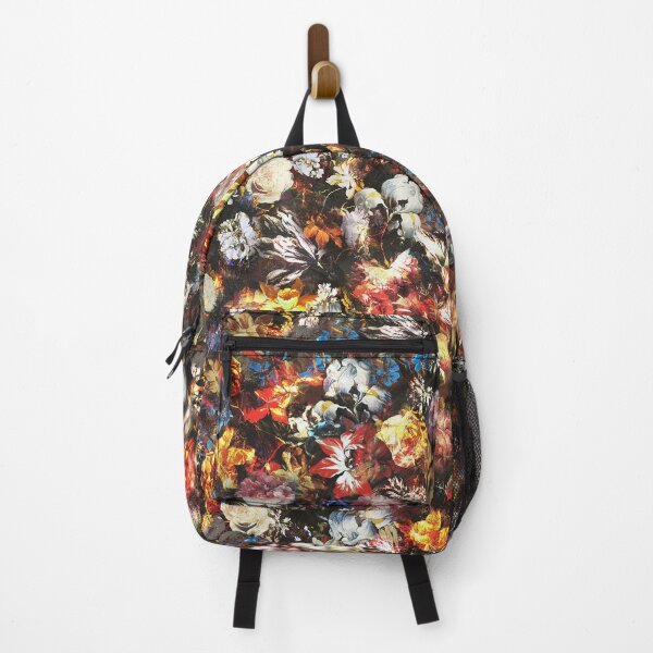 Item preview, Messy Moody Elegant Abstract Painting Dark Floral Pattern designed and sold by tanjica.