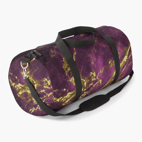 Item preview, Purple (Faux) Marbled Design With Golden-Hues Veins designed and sold by DEC02.