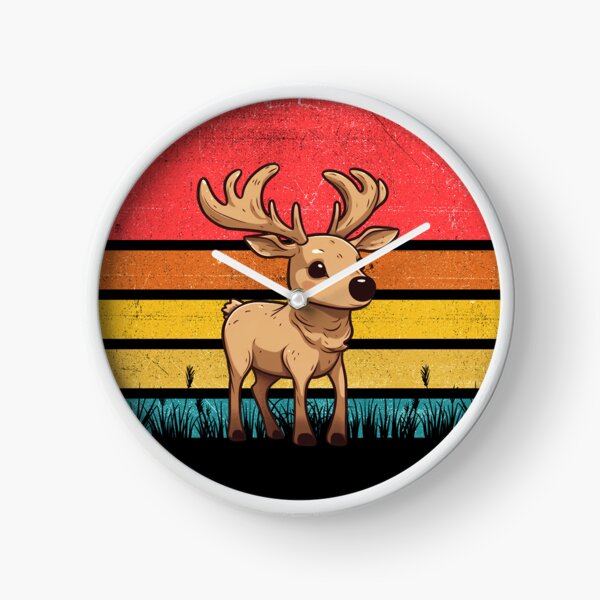 Item preview, Reindeer Vintage Retro Sunset designed and sold by rafaeltto.