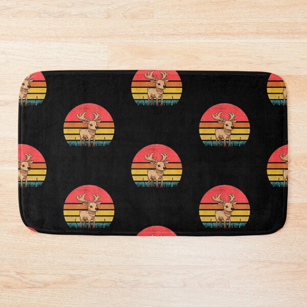 Item preview, Reindeer Vintage Retro Sunset designed and sold by rafaeltto.