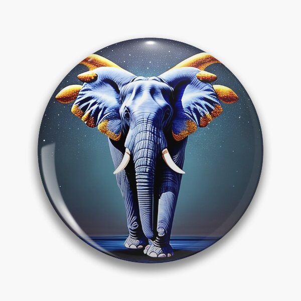 Item preview, The Winged Elephant and Its Dragonfly Wings designed and sold by rafaaguiarx.