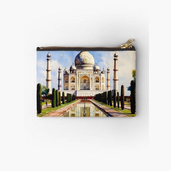 Item preview, A Watercolor Design of the Taj Mahal in Agra - India designed and sold by Sketch-Shack.