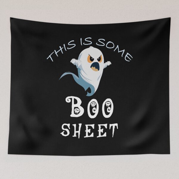 Item preview, This is Some Boo Sheet Cute Spooky Ghost Halloween designed and sold by smailjr.