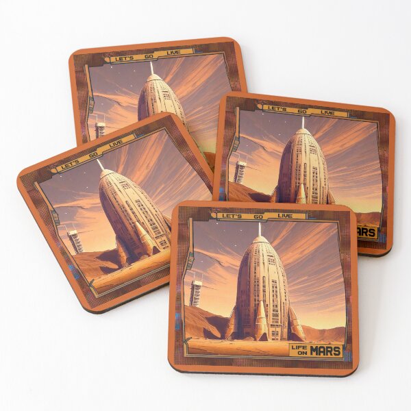 Item preview, Let's go live life on Mars (#01) [Create a set!] designed and sold by SolidEarthArt.