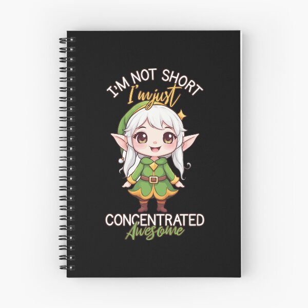 Item preview, I'm Not Short I'm Just Concentrated Awesome, Adorable Kawaii elf designed and sold by Ridaelb.