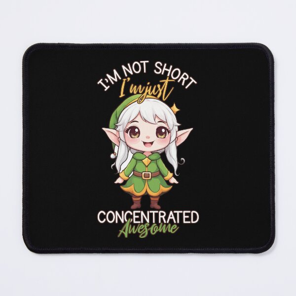 Item preview, I'm Not Short I'm Just Concentrated Awesome, Adorable Kawaii elf designed and sold by Ridaelb.