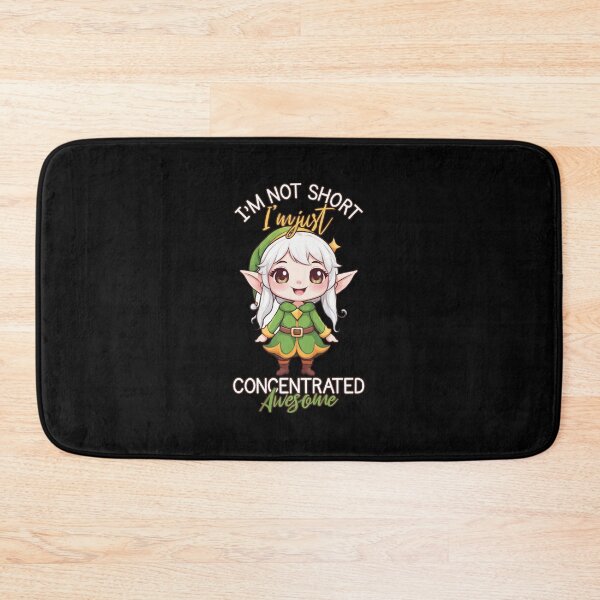Item preview, I'm Not Short I'm Just Concentrated Awesome, Adorable Kawaii elf designed and sold by Ridaelb.