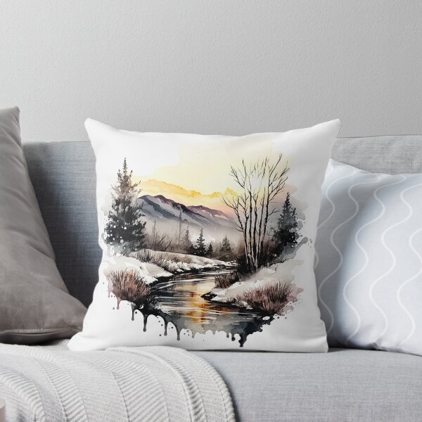 Artikelvorschau, Fantasy-Aquarellwald entworfen und verkauft von Estalon.