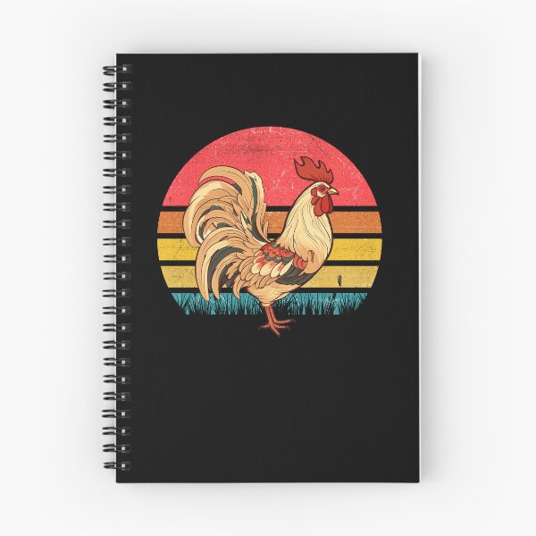 Aperçu de l'œuvre Rooster Vintage Retro Sunset créée et vendue par rafaeltto.