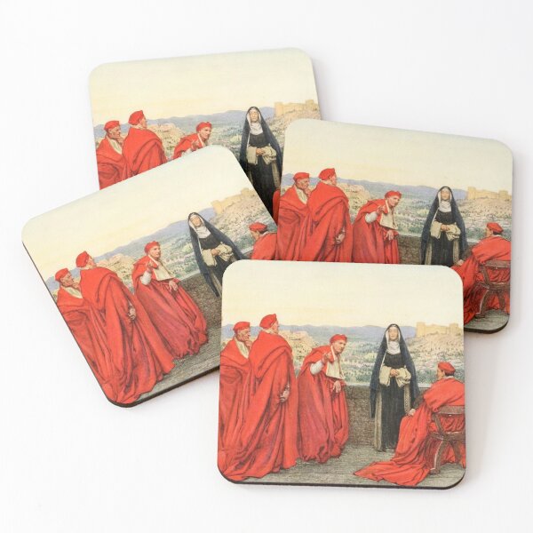 Item preview, Saint Catherine of Siena by Eleanor Fortescue designed and sold by HeartofanArtist.