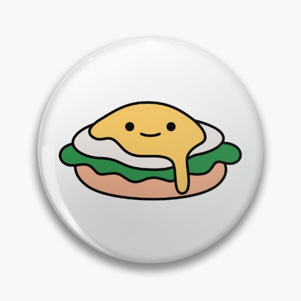 Item preview, Eggs Benedict designed and sold by SideQuestDoodles.