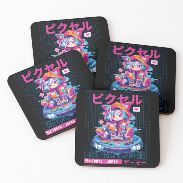 Item preview, Synthwave Retro Gamer 2 designed and sold by Chibi Cat Art Corner.