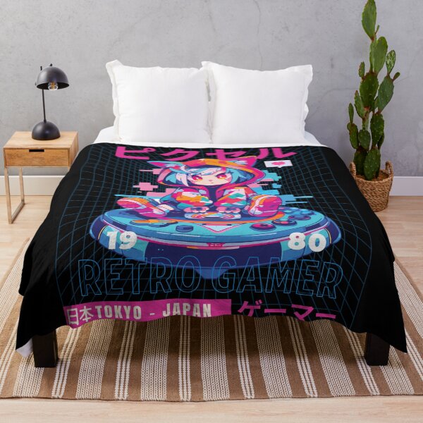 Item preview, Synthwave Retro Gamer 2 designed and sold by Chibi Cat Art Corner.