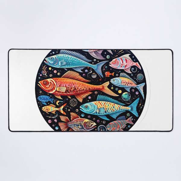 Item preview, Many fish in space designed and sold by abmkf.