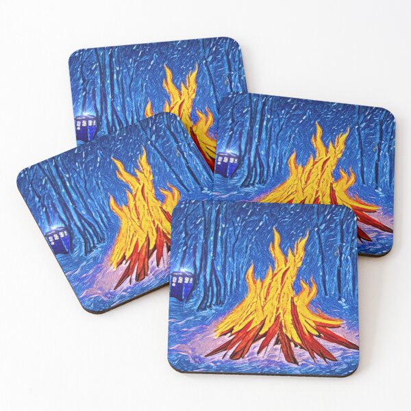 Item preview, Winter Bonfire designed and sold by The Doctor’s Art Broker.