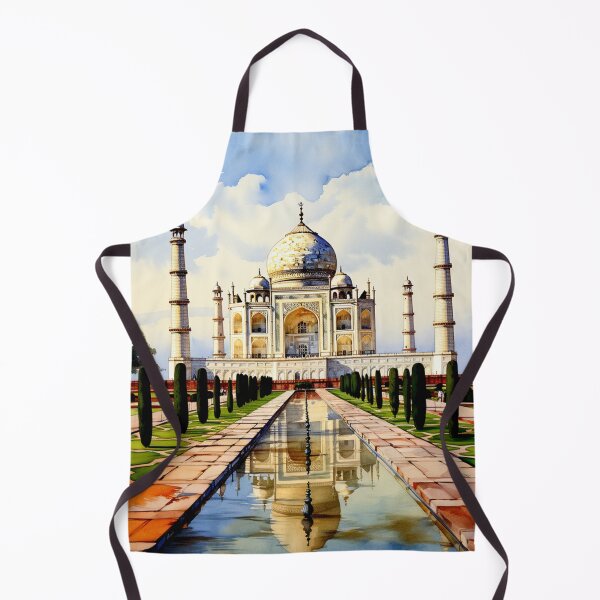 Item preview, A Watercolor Design of the Taj Mahal in Agra - India designed and sold by Sketch-Shack.
