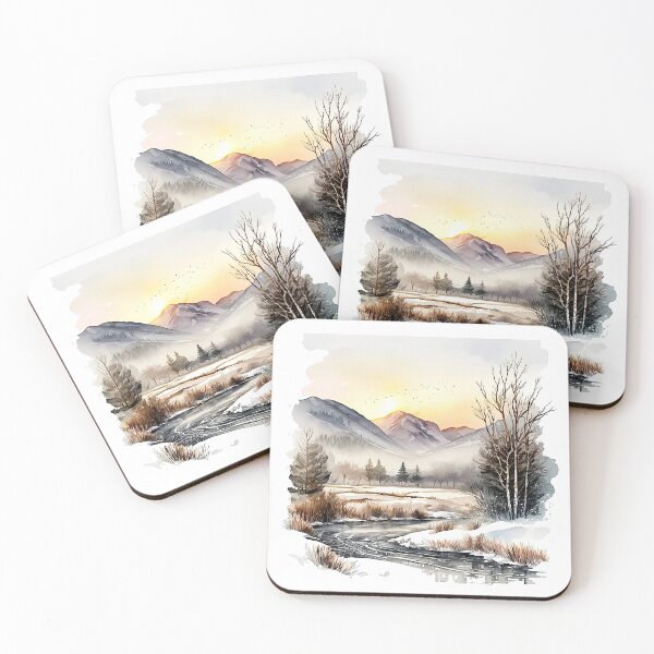 Item preview, Fantasy watercolor forest designed and sold by Estalon.