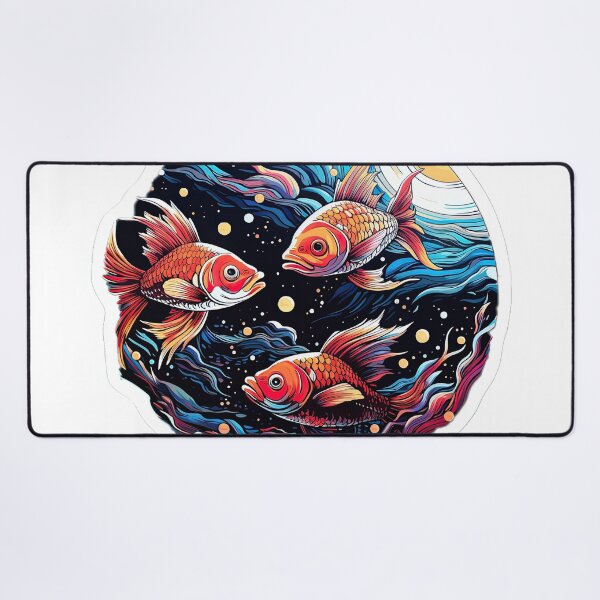 Item preview, Fish in dark water designed and sold by abmkf.