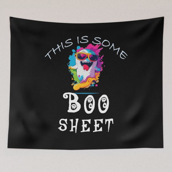 Item preview, This is Some Boo Sheet Cute Spooky Ghost Halloween designed and sold by smailjr.