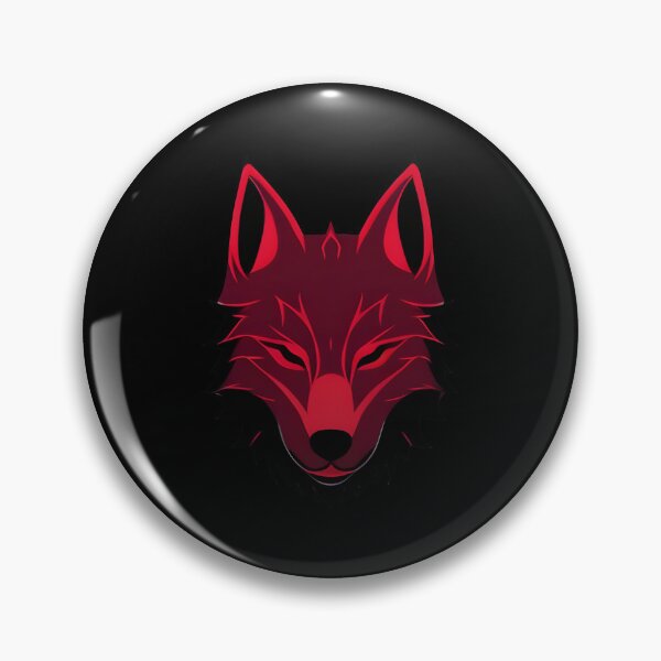 Item preview, red wolf designed and sold by SketchysDESIGNS.