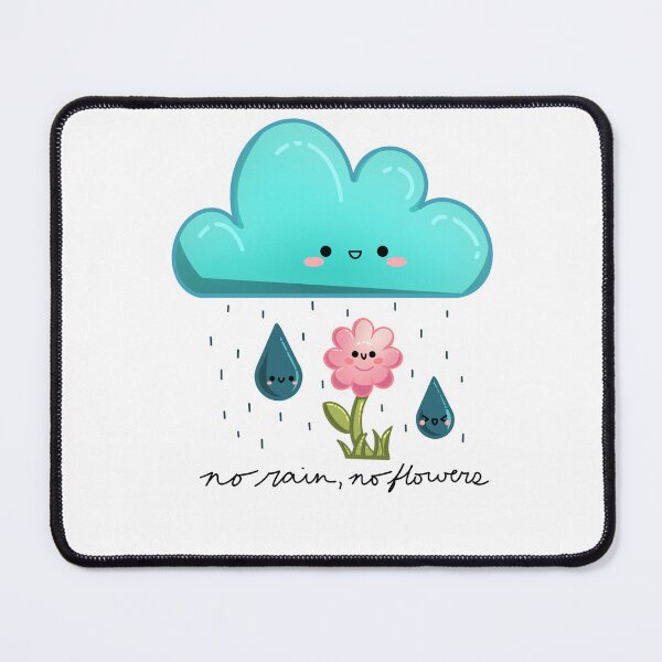 Item preview, No rain, no flowers designed and sold by Carie Kosobuski.