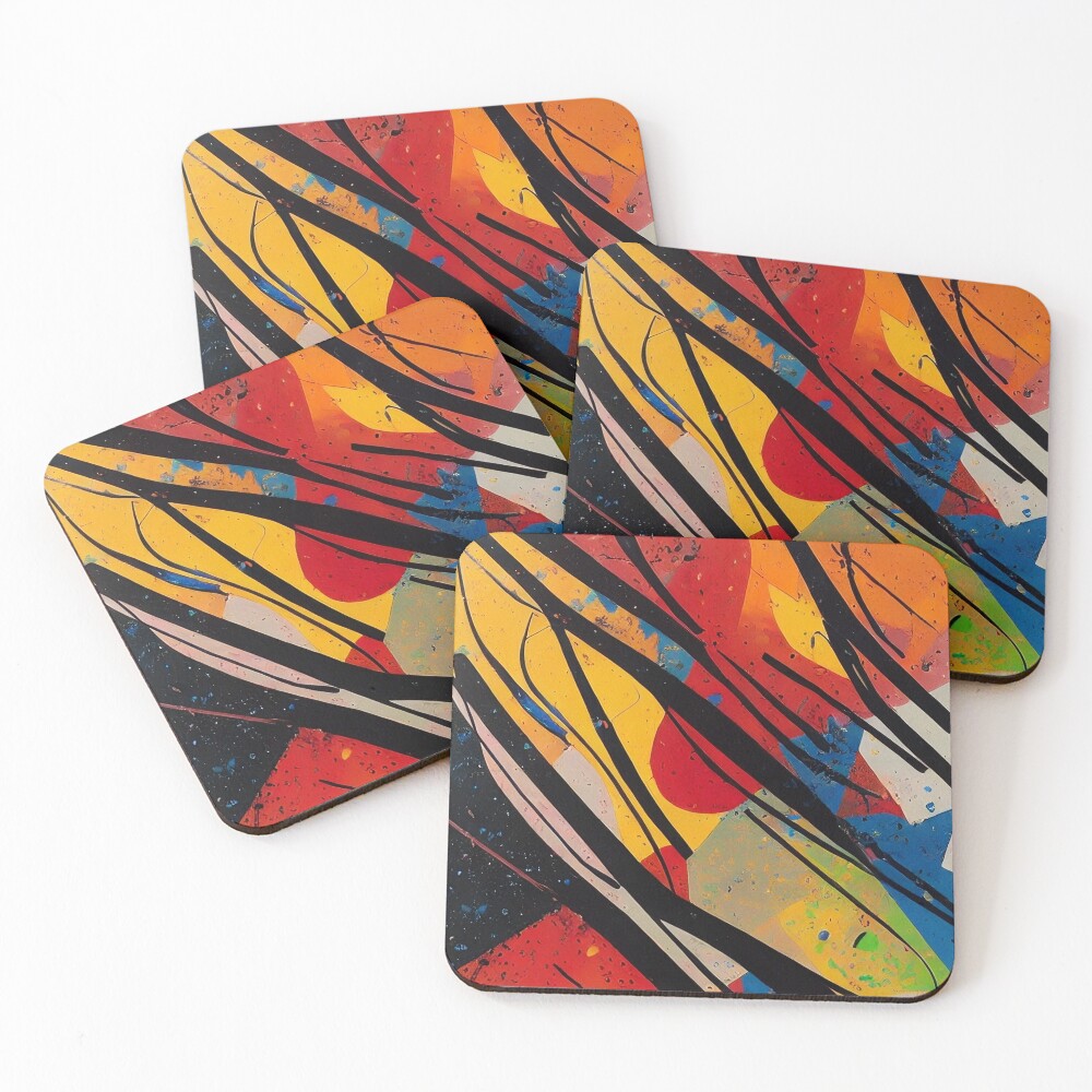 Item preview, Coasters (Set of 4) designed and sold by XFusionDesigns.
