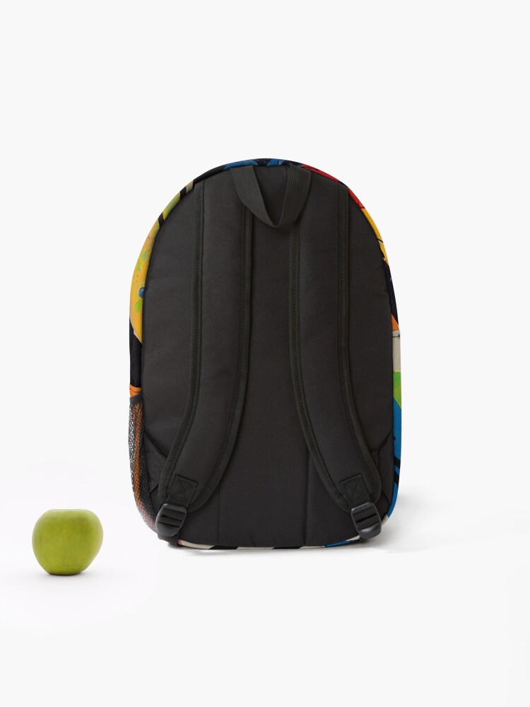 Thumbnail 2 of 3, Backpack, Chromatic Reverberations designed and sold by XFusionDesigns.