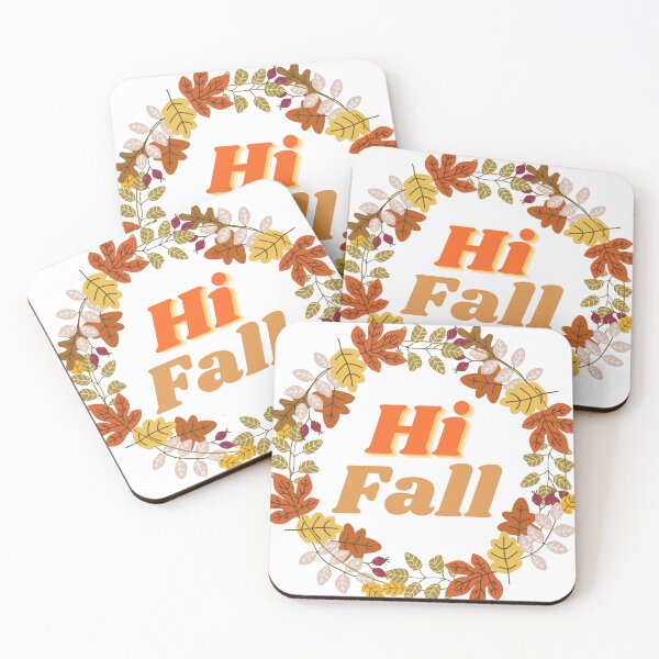 Item preview, "Hi Fall" The PERFECT start to Autumn. designed and sold by Acorn-Studio.