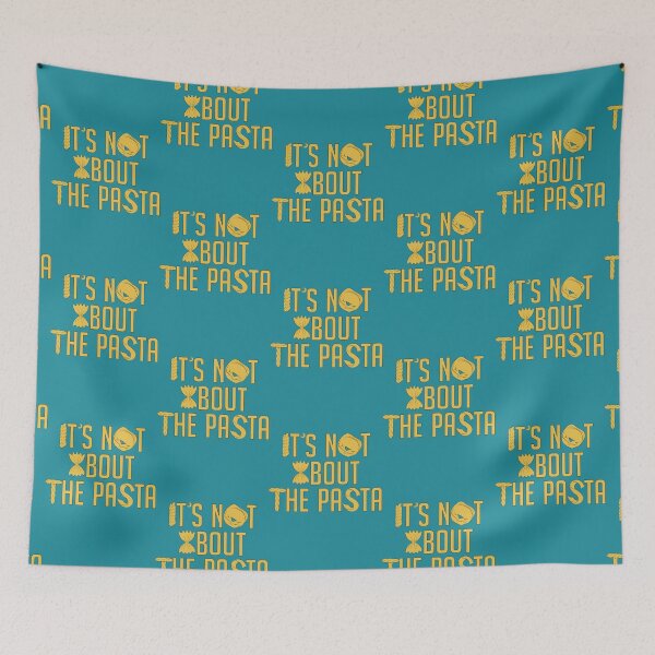 Item preview, It_s Not About The Pasta   designed and sold by emanisat.