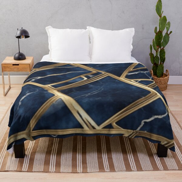 Item preview, Dark Blue Marble Texture Metal Border Geometric Pattern Background designed and sold by asbno19.