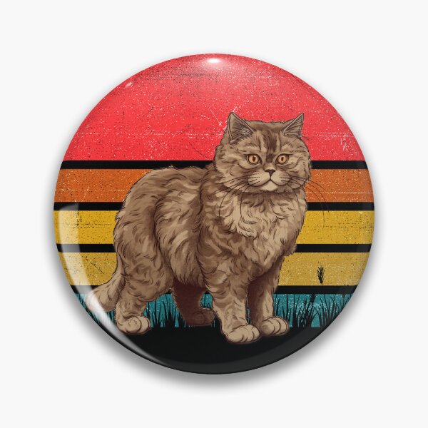 Item preview, Selkirk Rex Cat Vintage Retro Sunset designed and sold by rafaeltto.